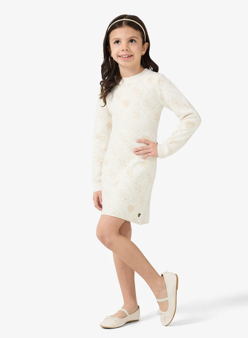 جس فستان صوف للأطفال  للبنات